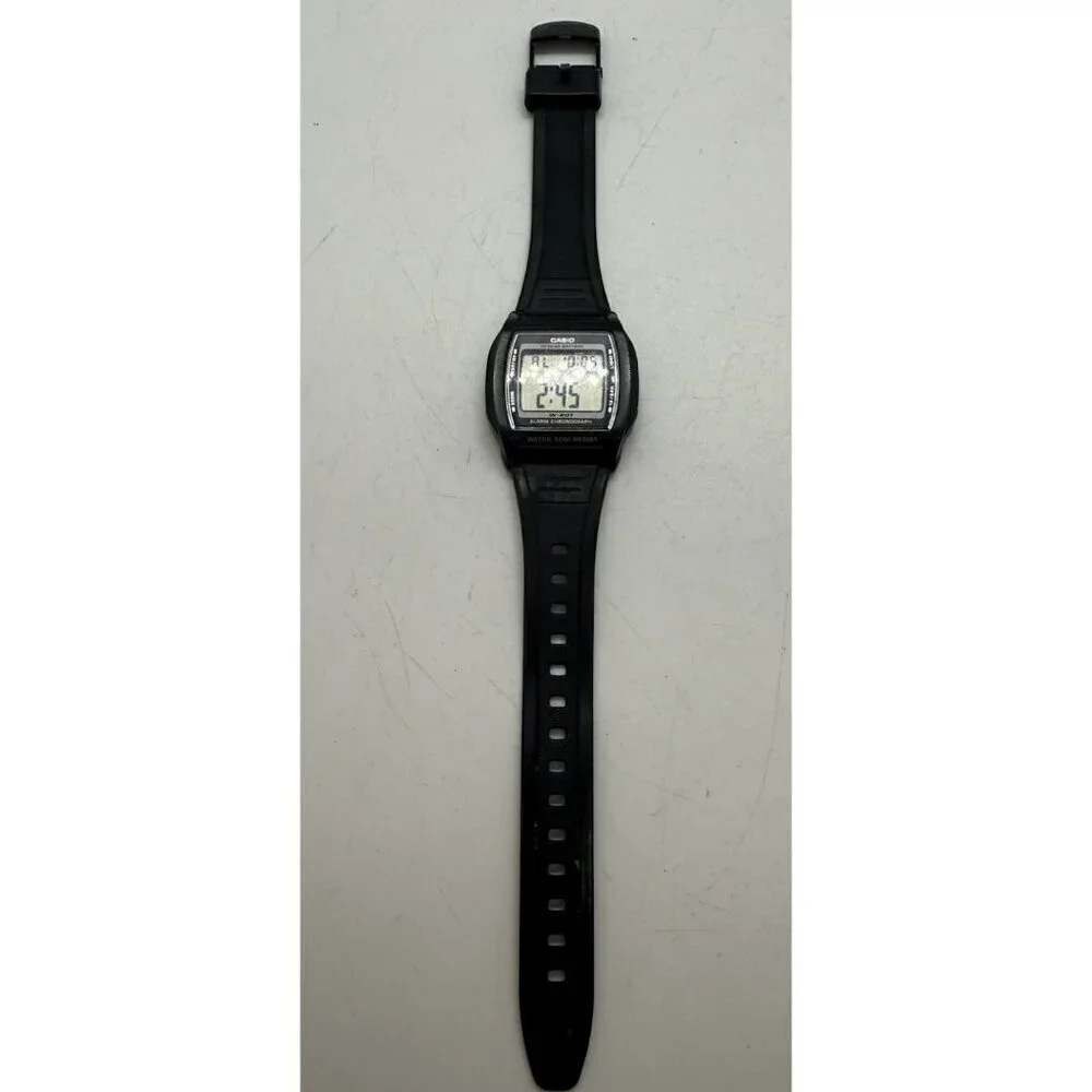 Casio Illuminator 2879 W-201 Digital Alarm Chronograph Dual Time Calendar Watch